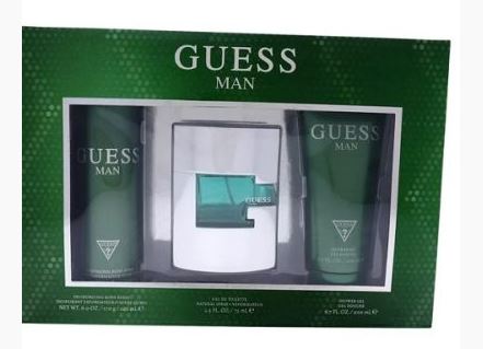 Estuche Guess Hombre 3PZS 100ml EDT + Desodorante + Gel De Baño